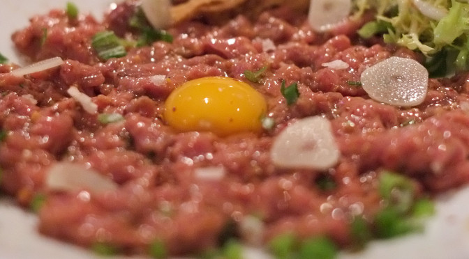 Horse Tartare at Mamie Taylor’s