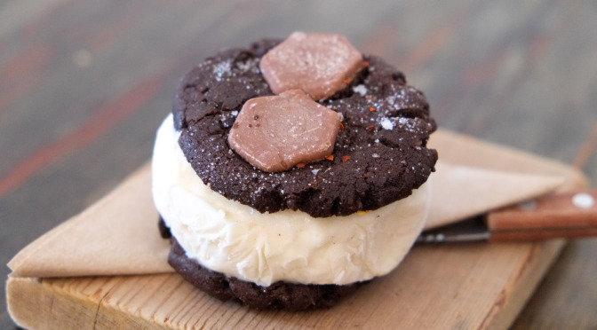 Ultimate Ice Cream Sandwich at Tacofino Commissary