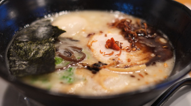 Lunch Quickie: Fantastic Black Garlic Ramen at Ramen Jinya