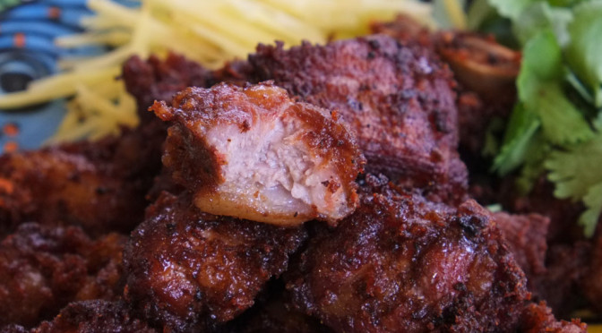 Flirting with Danger: Thai Sour Cured Pork Ribs with Brett Beer