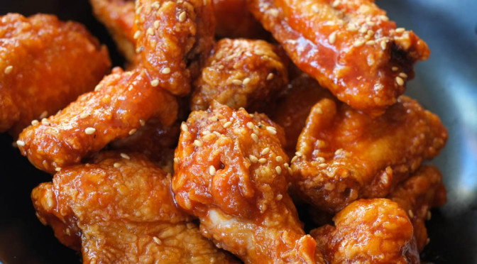 All-You-Can-Eat Korean Fried Chicken Wings at Damso on Bute