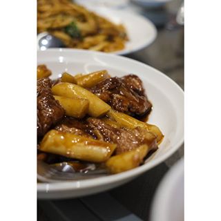 My fave dish from yesterdays lunch at Dinesty Stir Friedhellip