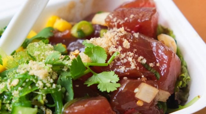 Lunch Quickie: Poke Guy doesn’t need to fish for compliments