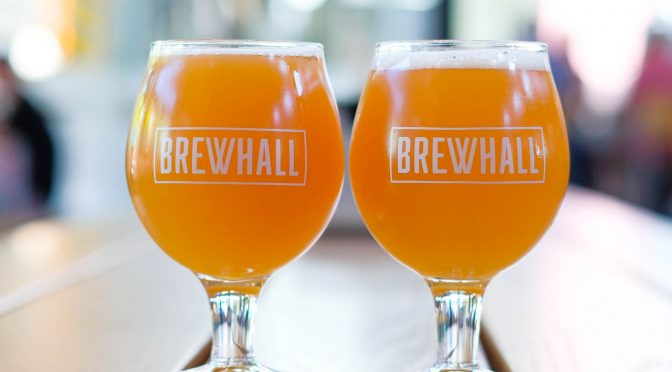 First Look: BREWHALL in Olympic Village is a Modern Beer Hall